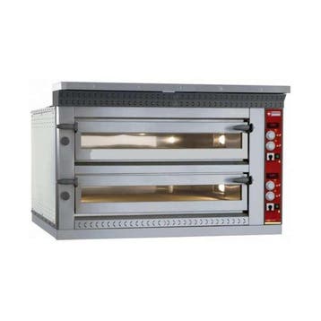 Elektrische pizzaoven, 2x6 pizzas 350 mm (LD12/35-N), Tuin en Terras, Pizzaovens, Ophalen of Verzenden, Nieuw, Diamond