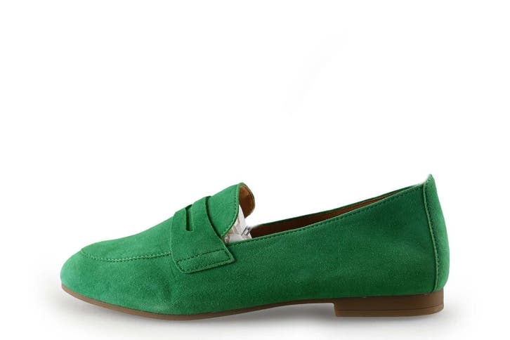 Gabor Instappers in maat 37½ Groen, Kleding | Dames, Schoenen, Groen, Zo goed als nieuw, Instappers, Verzenden