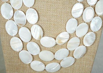 Nacre naturelle des Mers du Sud - TRÈS LONG - Favorise