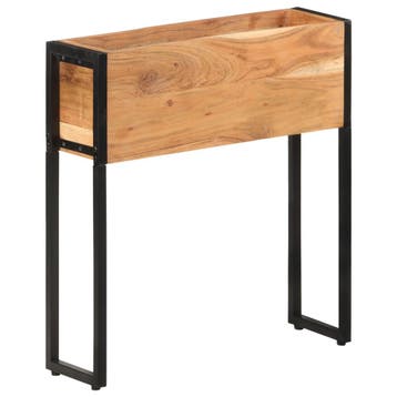 vidaXL Plantenbak 60x20x68 cm massief acaciahout, Tuin en Terras, Verzenden, Nieuw