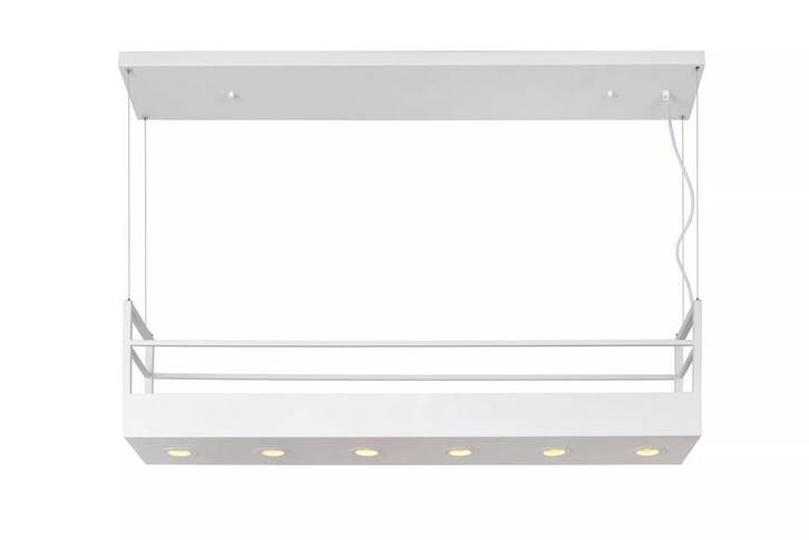 Hanglamp Lucide MIRAVELLE -  - 6xGU10 - Wit -, Maison & Meubles, Lampes | Suspensions, Envoi