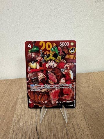 One Piece - 1 Card - P-159 – One Piece, Carta Promo Monkey, Nieuw