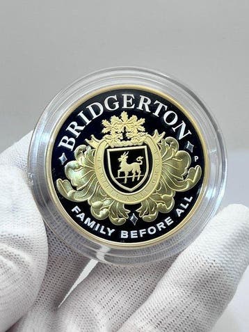 Tuvalu. 2 Dollars 2026 – House of Bridgerton – 2 oz Silver, Postzegels en Munten