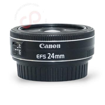 Canon 24mm 2.8 STM EF-S nr. 1758, Ophalen of Verzenden, Zo goed als nieuw