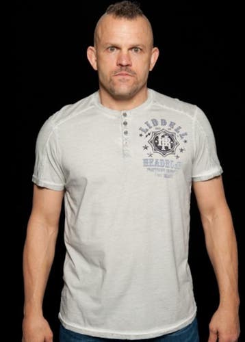 HeadRush Chuck Liddell Saphire MMA T-shirt Chosen Few, Verzenden, Vechtsport