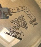 Walker & Hall Sheffield - Vuurpot - Verzilverd -