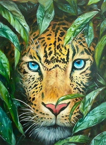 Ricart - Mirada Esmeralda del Leopardo