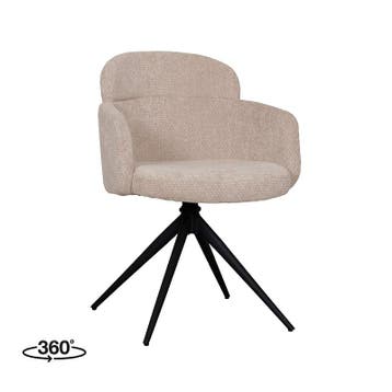 Stoel Levi | Clay | Elite | Zwart Metalen Frame | 2 stuks, Verzenden, Nieuw in verpakking