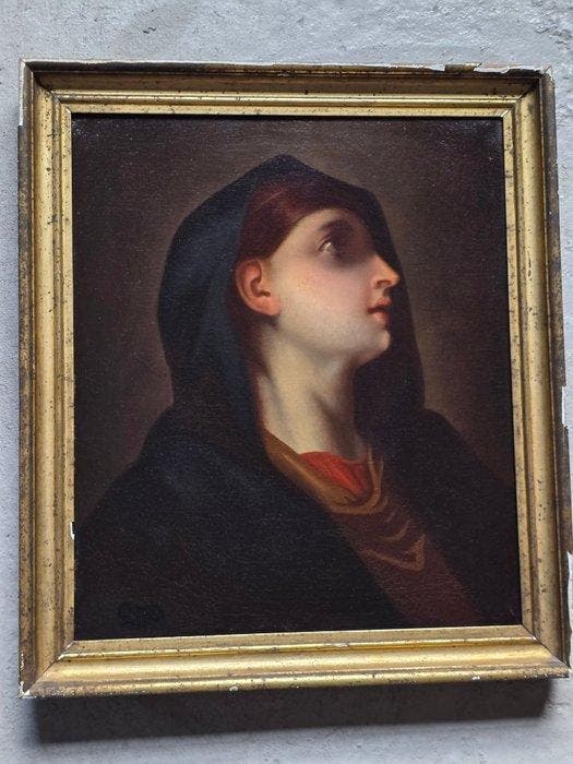 Italiaanse school (XIX) - Madonna, Antiquités & Art, Art | Peinture | Classique