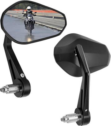 Stuurspiegel Set Universeel | Retour deal | Weg = Weg, Motoren, Verzenden, Nieuw