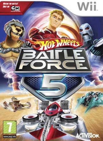Hot Wheels Battle Force 5 (Wii Games), Games en Spelcomputers, Ophalen of Verzenden, Zo goed als nieuw