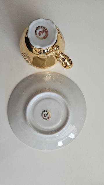 Tasse à café (12) - Porcelaine - Bernadotte céramique