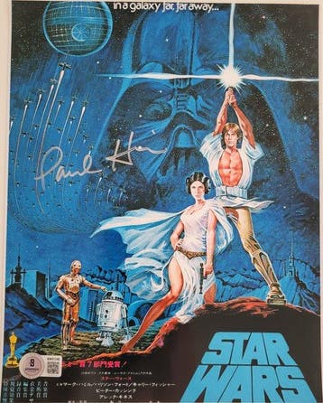 Star Wars - Paul Hirsch (Filmmaker) - Autograph, Photo With, Collections, Cinéma & Télévision