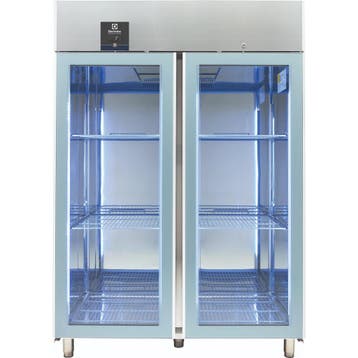 Koelkast | ecostore | 1430L (2/1 GN) | RVS | +2°C/+10°C |, Verzenden
