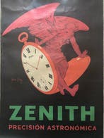 Jean dYlen - Zenith – “Precisión Astronómica” - Années 1970, Antiek en Kunst, Kunst | Tekeningen en Fotografie