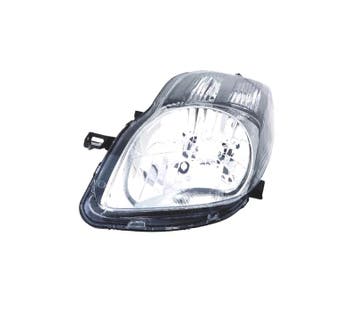 Phare Gauche Pour Toyota Yaris 09-10 Fond Gris + Moteur, Verzenden
