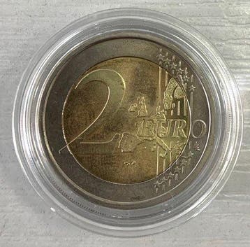 Finlande. 2 Euro 2004 Enlargement of the EU (colored)