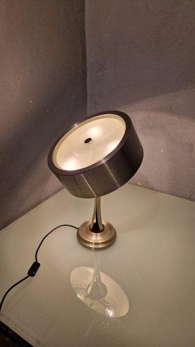 Lumi Milano - Oscar Torlasco - Tafellamp - 790 - Aluminium,, Antiquités & Art, Antiquités | Éclairage