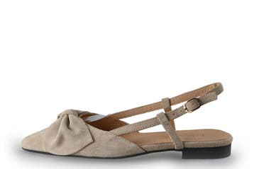 Babouche Slingbacks in maat 37 Beige, Verzenden, Beige, Zo goed als nieuw, Babouche