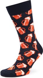 Happy Socks Sokken Beer maat 41-46 Heren, Kleding | Heren, Sokken en Kousen, Verzenden, Nieuw, Blauw, Happy Socks