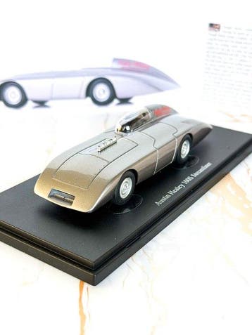 1:43 - Modelauto - AutoCult Austin Healey 100S Streamliner, Nieuw