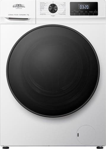 Everglades EVWM91401AW - Wasmachine - 9 kg - 1400 tpm -, Ophalen of Verzenden, Nieuw