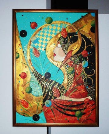 Marek Wierchuszko - Love me, XL, with frame