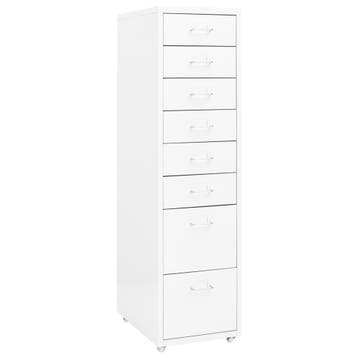 Ladeblok 8 lades wit | Retour deal | 34% korting, Verzenden, 105 cm of meer, Zo goed als nieuw, Minder dan 50 cm