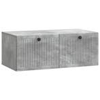 vidaXL Wandmontage TV-kast Betongrijs 78,5 x 41 x 30 cm, Huis en Inrichting, Verzenden, Nieuw