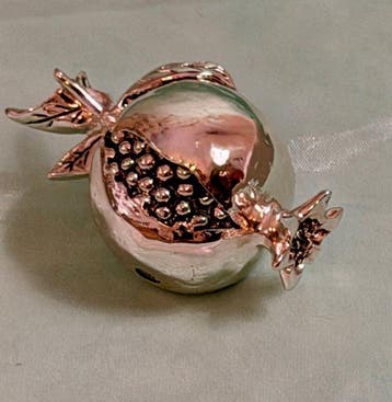 Argenteria La Piramide - Beeldje - Realistic Pomegranate -