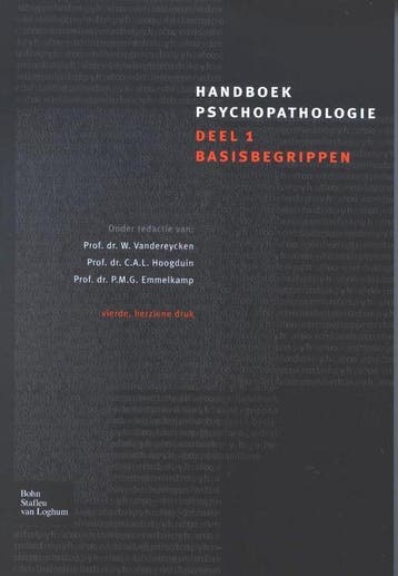 Handboek Psychopathologie 1 Basisbegrippen - Hoogduin, Boeken, Verzenden, Nieuw