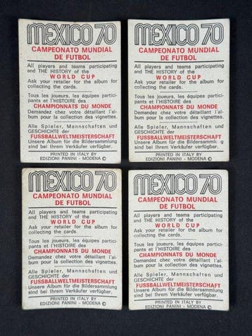 1970 Panini Mexico 70 World Cup, - Mexico: Castrejon,, Nieuw