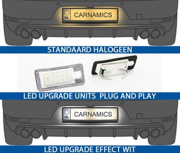 LED Kentekenverlichting | A3 8P 2003-2013 / A4 2001-2008 / A, Verzenden, Nieuw, Audi