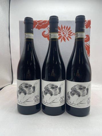 2019 Macario Giovanna Rabè Nizza - Piëmont DOCG - 9 Flessen, Nieuw