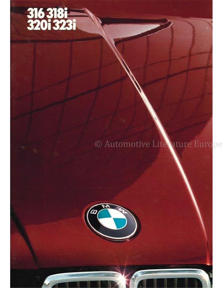 1985 BMW 3 SERIE SEDAN BROCHURE NEDERLANDS, Livres, Autos | Brochures & Magazines