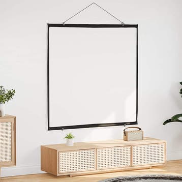 vidaXL Projectiescherm wandhangend 67 inch 1:1, Verzenden, Nieuw