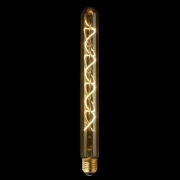 Calex Filament LED Lamp Buis XXL Curl Gold 300 mm Ø32 mm E27, Verzenden, Nieuw