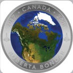 Canada. 25 Dollars 2017 A View of Canada From Space - Pure