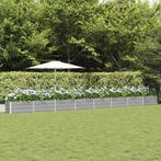vidaXL Plantenbak Lichtgrijs 770 x 50 x 45 cm Gegevens staal, Verzenden