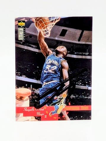1995/96 Upper Deck NBA Shaquille ONeal Signed 1995-96, Nieuw
