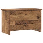 vidaXL Opbergkist met opslag Oud hout 80 x 40 x 50 cm, Huis en Inrichting, Verzenden, Nieuw