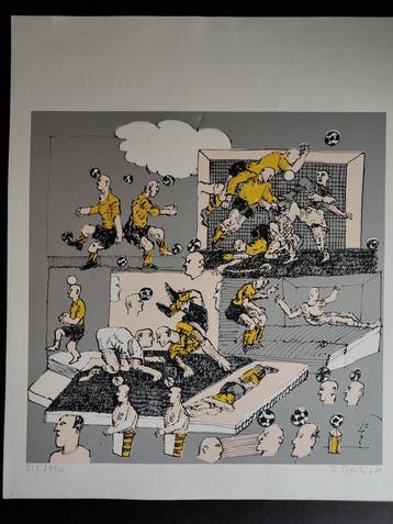 Harald Becker (1940–2015) - Fußballtraining (Dortmund)