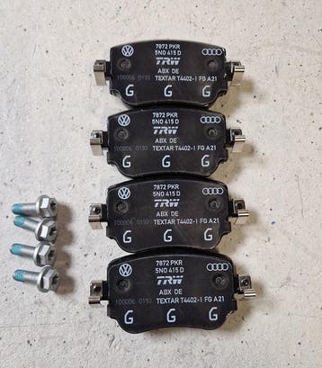 Remblok set achter origineel Audi A1 Q3 VW Polo GTI Leon, Verzenden