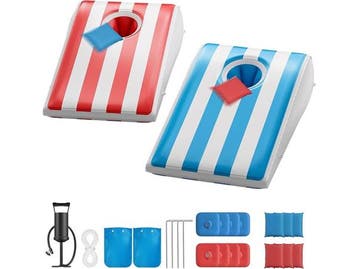 Veiling - QPAU Opblaasbare Cornhole Board Set, Kinderen en Baby's, Nieuw