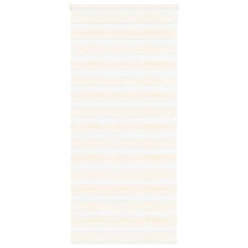 vidaXL Zebra rolgordijn 115x200 cm stofbreedte 110,9 cm, Verzenden, Nieuw