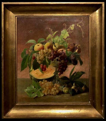 French School (c. 1880) - Still Life with a Wasp