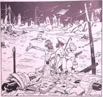 De toekomst van Europa op spotprent (lijst optie, Lithos), Verzenden