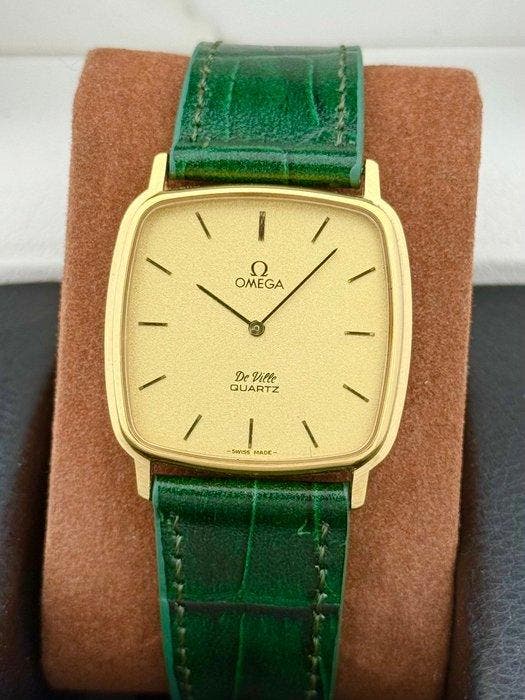 Omega - Zonder minimumprijs - 18K GP Ultra Thin Sand Dial, Bijoux, Sacs & Beauté, Montres | Hommes