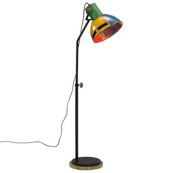vidaXL Vloerlamp 25 W E27 30x30x100-150 cm meerkleurig, Verzenden, Nieuw