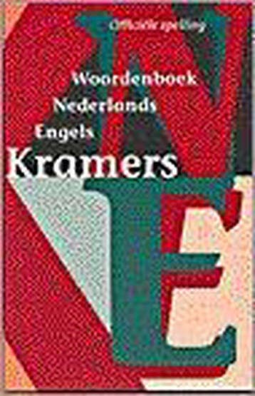 Nederlands-Engels Kramers handwoordenboek 9789068822922, Verzenden, Gelezen, Nederlands